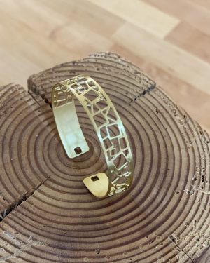 Armreif Cuadrado - gold