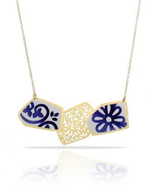 Halskette Porcelana - Choker