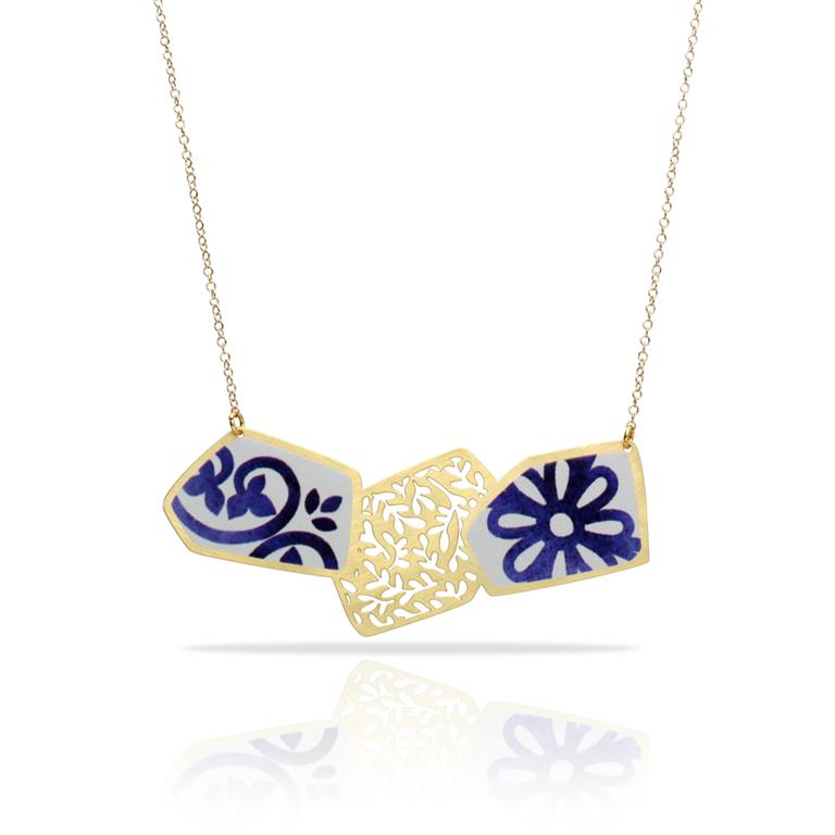 Halskette Porcelana - Choker