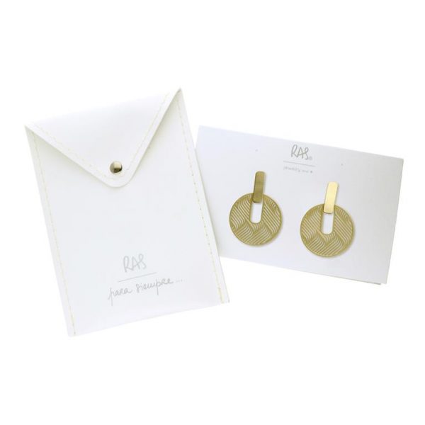 Ohrstecker Duna gold – Bild 5