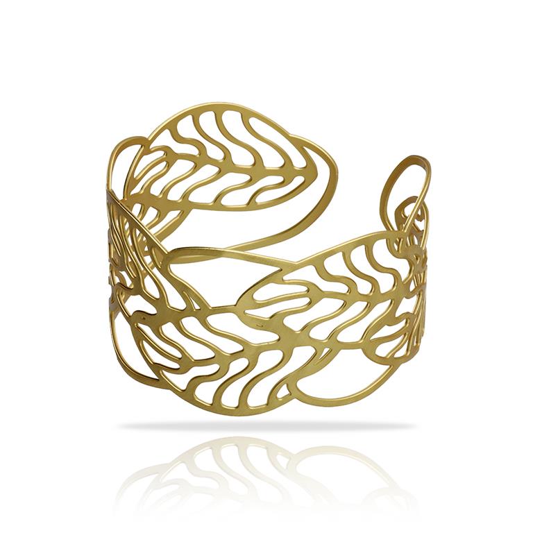 Armreif Komorebi gold