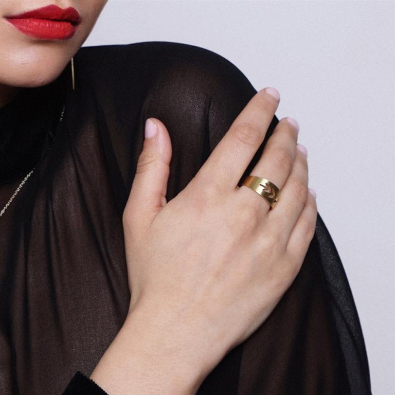 Ring Hanami gold – Bild 2