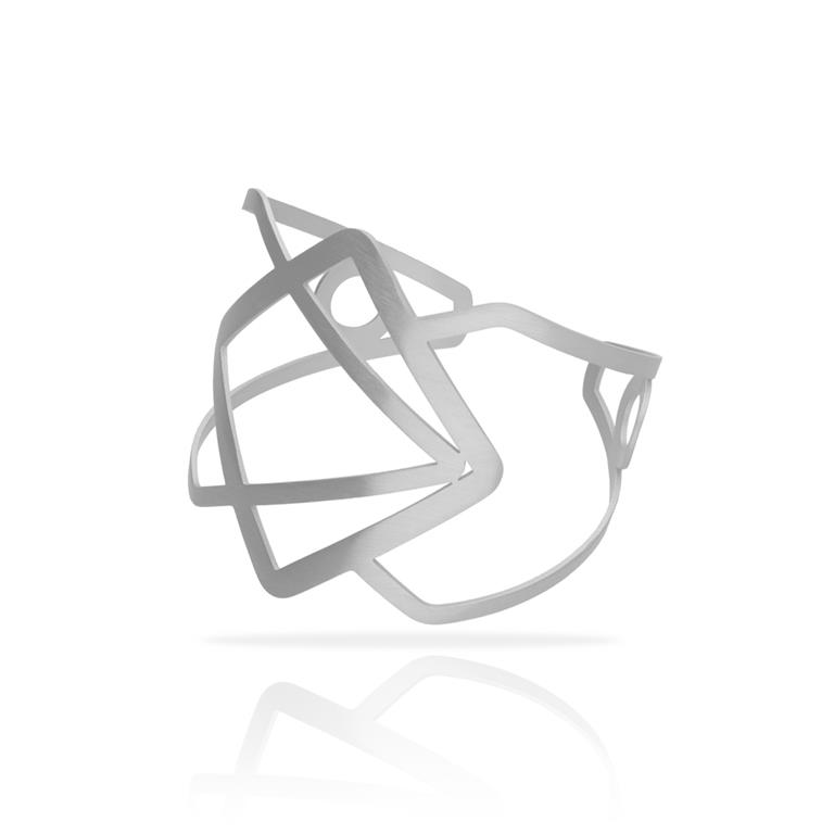 Armreif Esencial silber