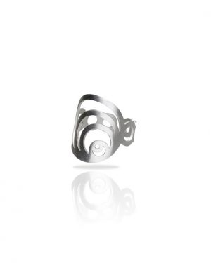 Ring Cosmos silber